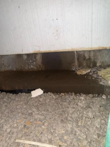 Wet Crawlspace