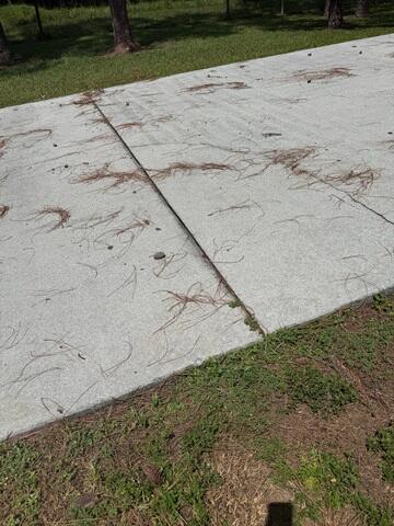 Uneven Concrete Slabs