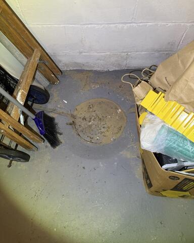 Clogged Floor Drains