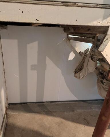 Discreet Drainage System Installed