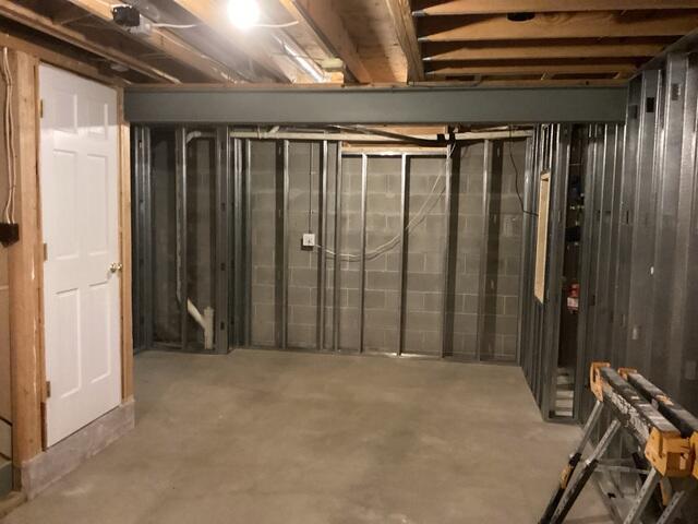 Framing the Basement Walls