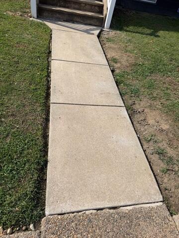 More Level Walkway