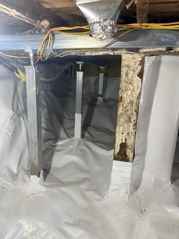 New Encapsulated Crawl Space