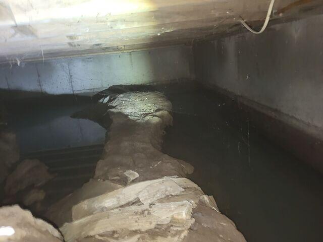 Flooded Crawl Space