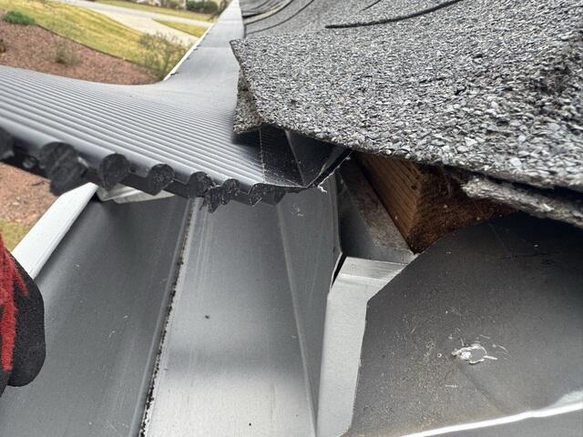 Installing the RainDrop Gutter Guard