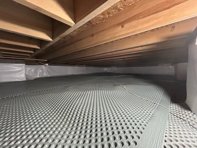 Drainage Matting Installed