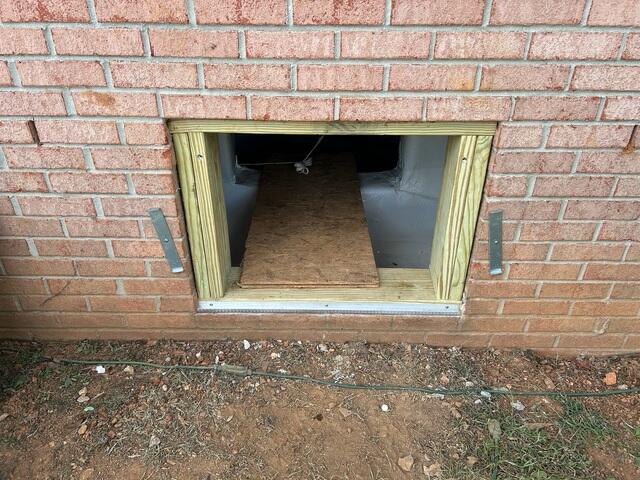 New Framing Installed