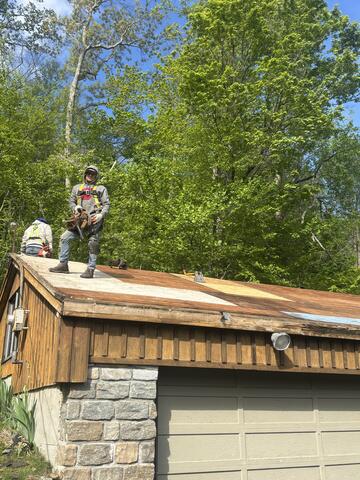 Restoring the Roof Deck