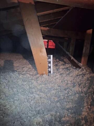 Insulated attic in Endicott, NY