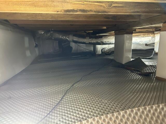 Drainage Matting Installed