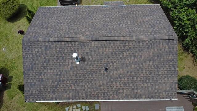 A Finished Roof From Above