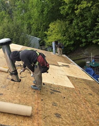 Restoring the Roof Deck