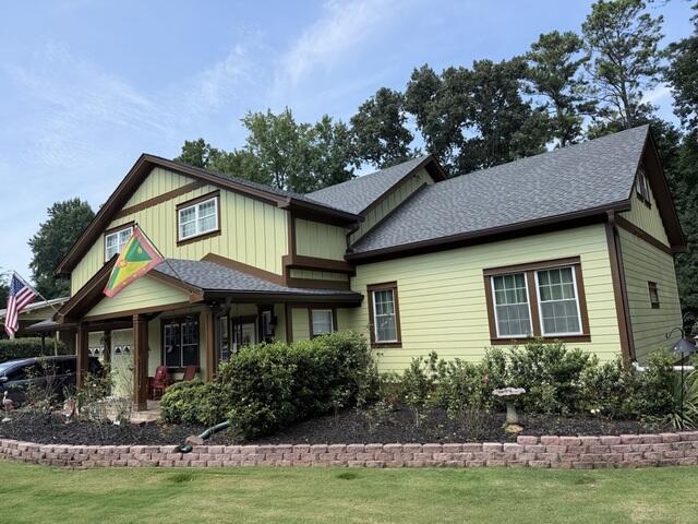 Gutter Shutter System Installed