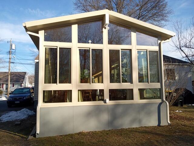 Sunroom for Mark & Janet in Schenectady