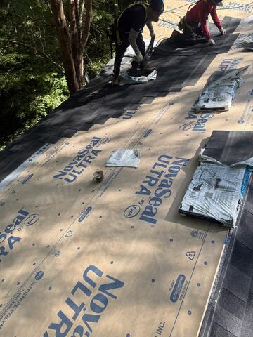Installing IKO Dynasty in Granite Black