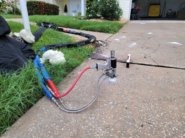 Leveling Concrete with PolyLevel