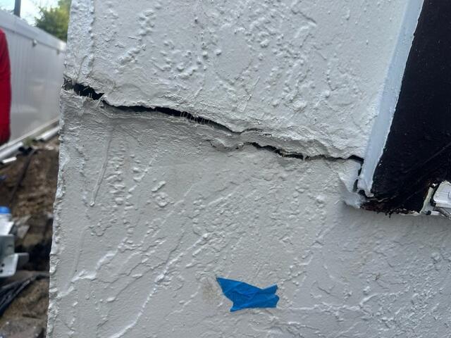 Foundation Exterior Wall Cracks