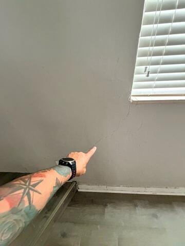 Interior Wall Cracks