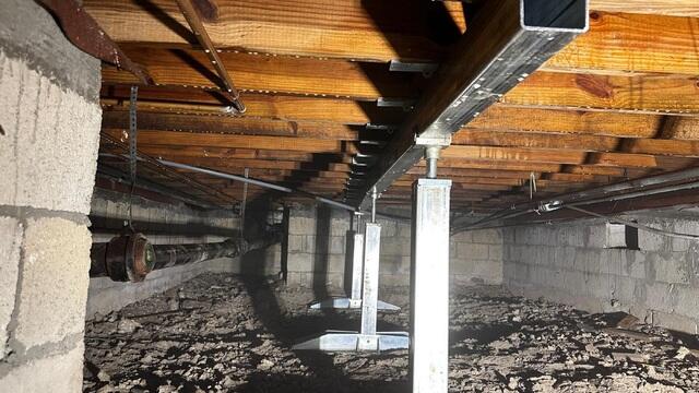 SmartJack System for Permanent Crawl Space Support
