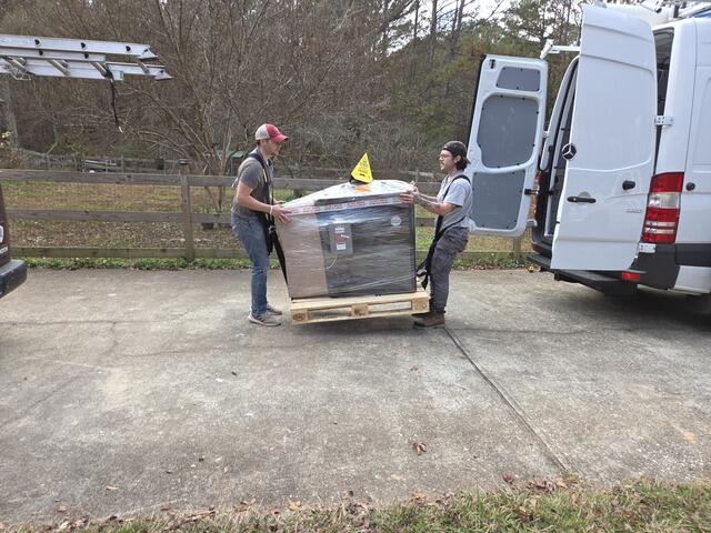 Unloading the Unit