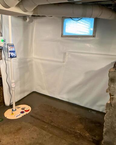 Adding In a Super New Sump Pump