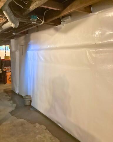 Brighter Basement Walls