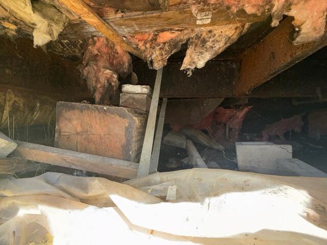 Crumbling Crawl Space