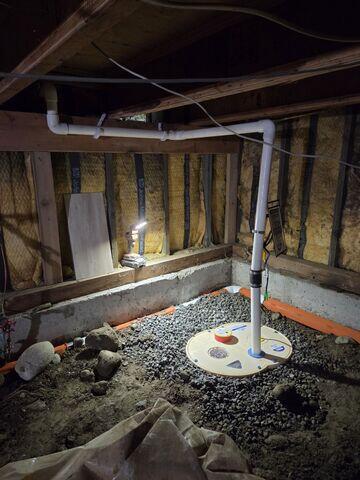 Completed SuperSump Plus Installation