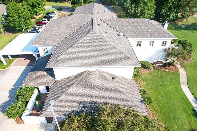 Commercial Roofing Ridgeland, MS - Finished Aerial View