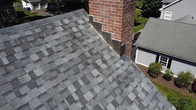 Finishing the Chimney Flashing