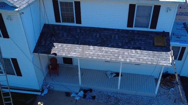 A Beautifully Finished Porch Roof