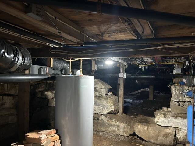 Damp Crawl Space