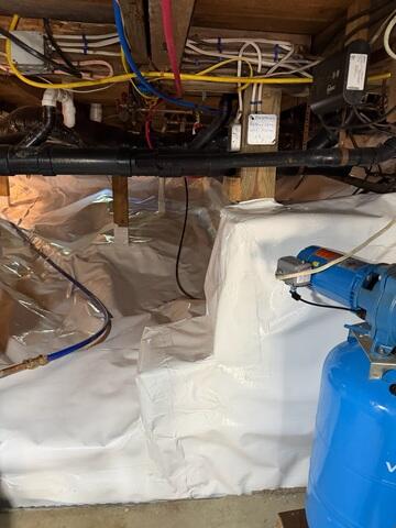 Encapsulated Crawl Space