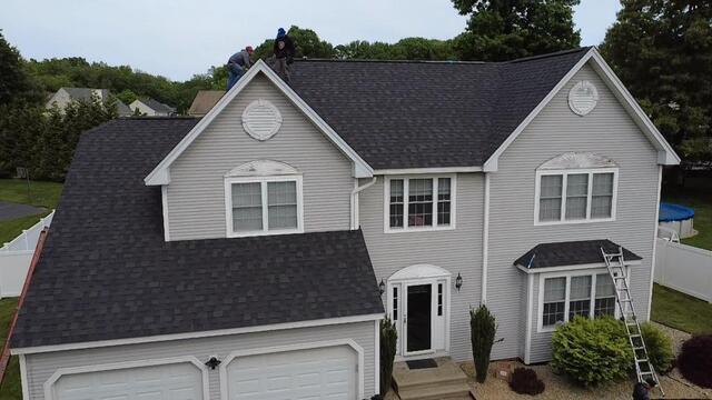 A Beautifully Finished Roof in Granite Black