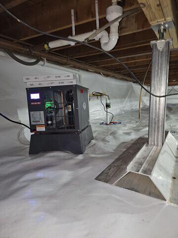Dehumidifier and Sump Pump