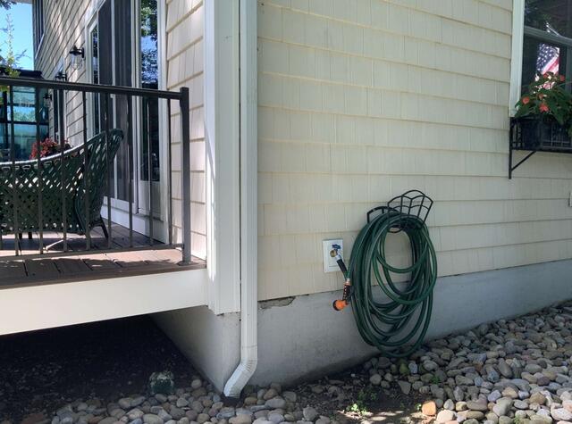 Exterior Piping Route