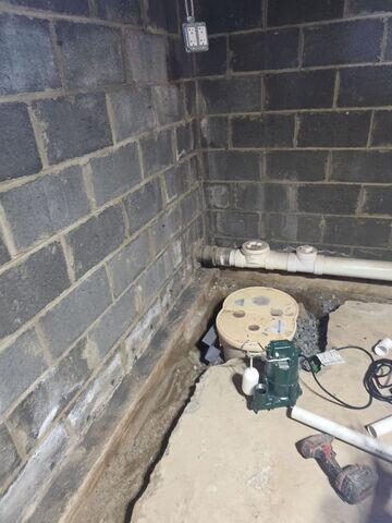 Sump Pump Installation