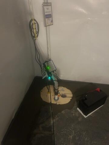 Sump Pump and Battery Back Up