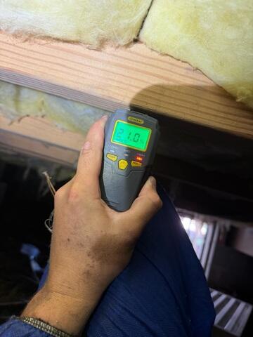 High Wood Moisture Content