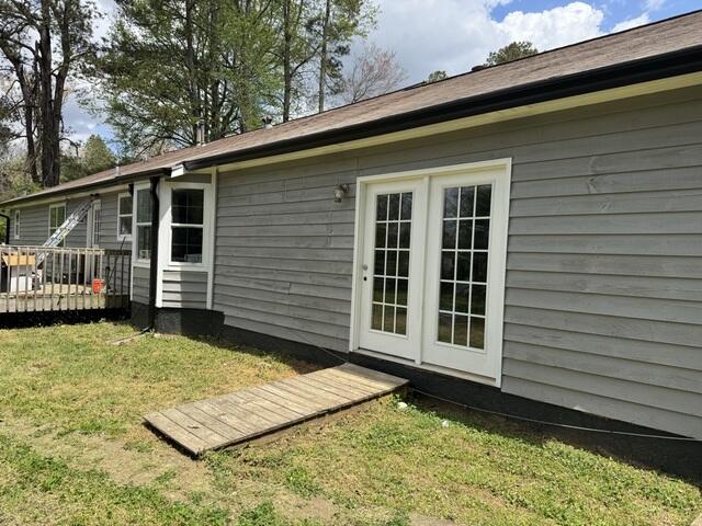 RainDrop Gutters cover the rear of the home