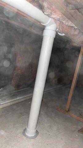 Crawl Space Extraction Point
