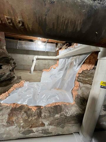 Crawl Space Extraction Point