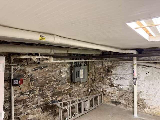 Interior Radon Piping