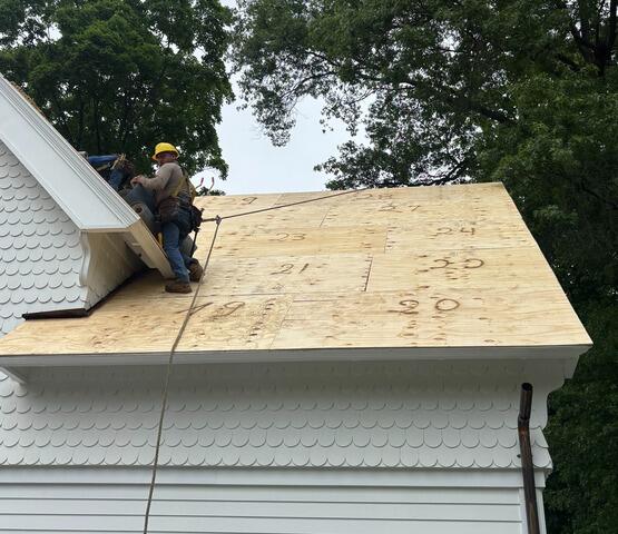 Tracking Plywood Installation