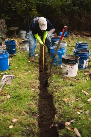 Discharge Line Installation