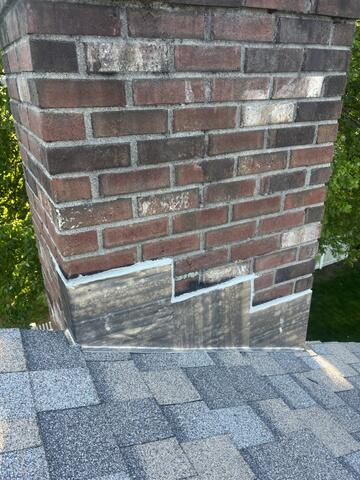 Completed Chimney Flashing