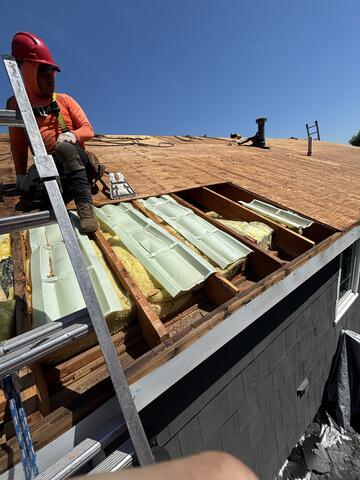 Removing Damaged Roof Decking