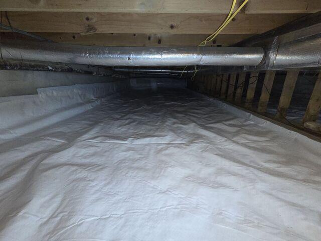 Bright, Healthy Crawl Space