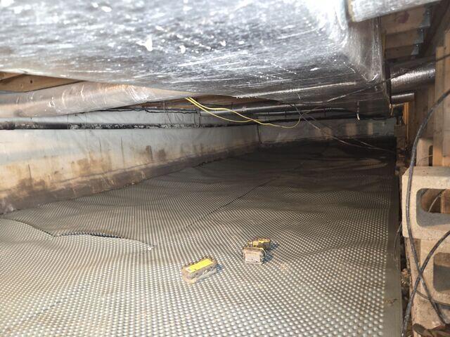 Drainage Matting Beneath CleanSpace Liner