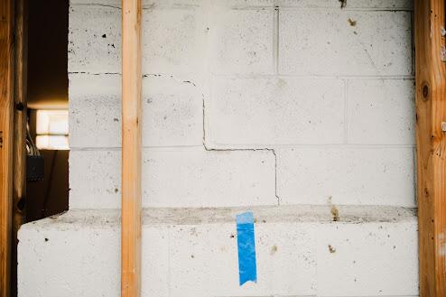 Stair-step Cracks